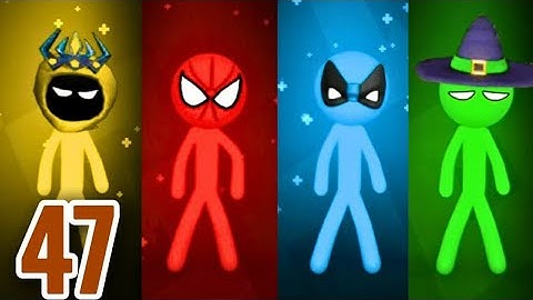 Stickman Party 1234 Player - Gameplay Walkthrough Part 47 - Tournament Mode (iOS, Android)