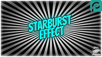 STARBURST Effect in PhotoPea made easy - Photopea - | FREE PHOTOSHOP |