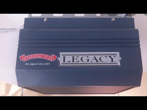 How To Reprogram Garage Door Opener >> Overhead Door Legacy - YouTube How To Reprogram Garage Door Opener >> Overhead Door Legacy - YouTube