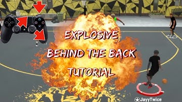 NBA 2K20 How To Do The *EXPLOSIVE* Behind The Back Dribble Move! Leave Defenders FROZEN!