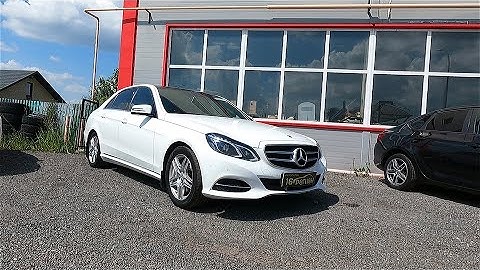 2013 Mercedes-Benz E250d Тест-Драйв. Стильный и быстрый!