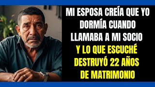 Mi ESPOSA creía que yo dormía: esa llamada destruyó 22 años de matrimonio