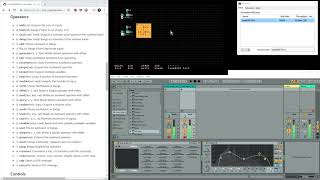 Experiment with Orca / Ableton / Homemade VSTs
