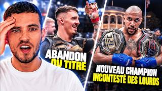 🚨 ASPINALL ABANDONNE SA CEINTURE : CIRYL GANE DEVIENT CHAMPION UFC ?