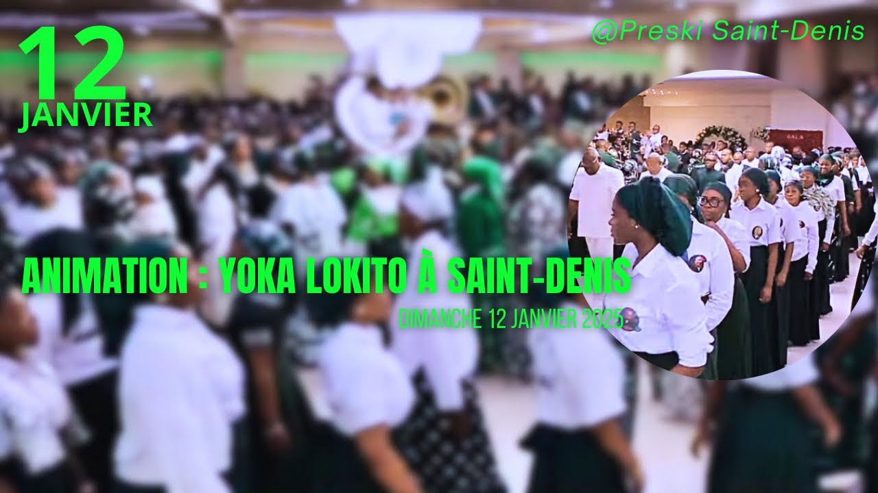 YOKA LOKITO - DEFILE DIMANCHE 12 JANVIER - SAINT-DENIS