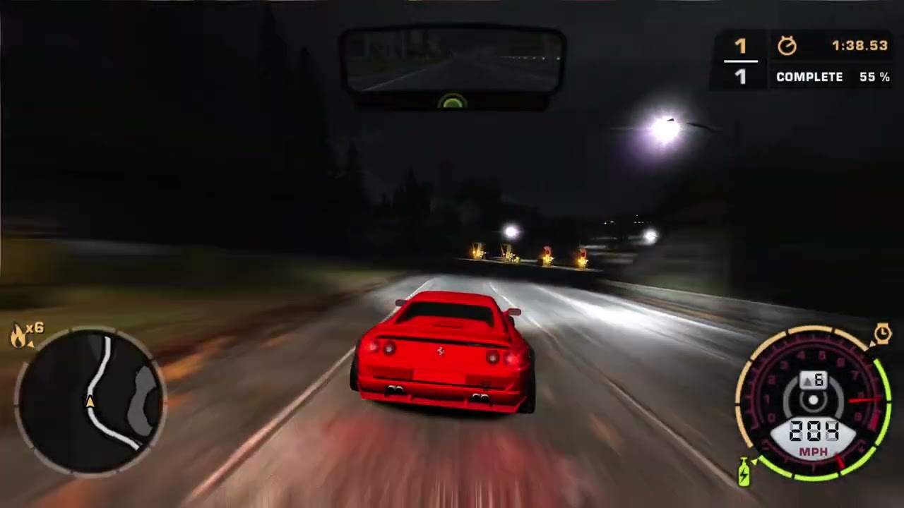 Angry Bees Swarming at Rosewood Highway | NFS:MW LB-Works Ferrari F355 Sound Mod