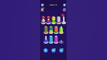 Nut Sort Level #199 #nutsort #gameplay #gameplaynutsort