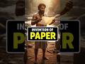 Invention of paper 🤯 #shortvideo #shorts #viral #trending #history #reels