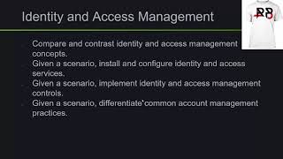CompTIA Security+ SY0-501 Objectives