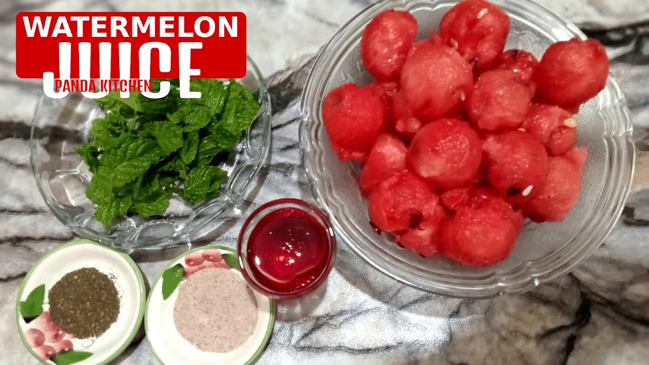Watermelon Juice | Famous Tarbooz Ka Sharbat | Summer Special Drink by Panda Kitchen