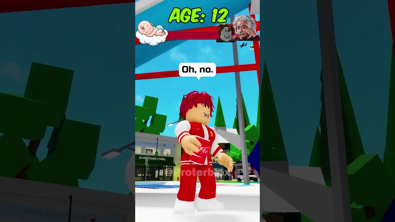 BIRTH TO DEATH OF A GENIUS BACON IN BROOKHAVEN🔴🪐 #roblox #shorts