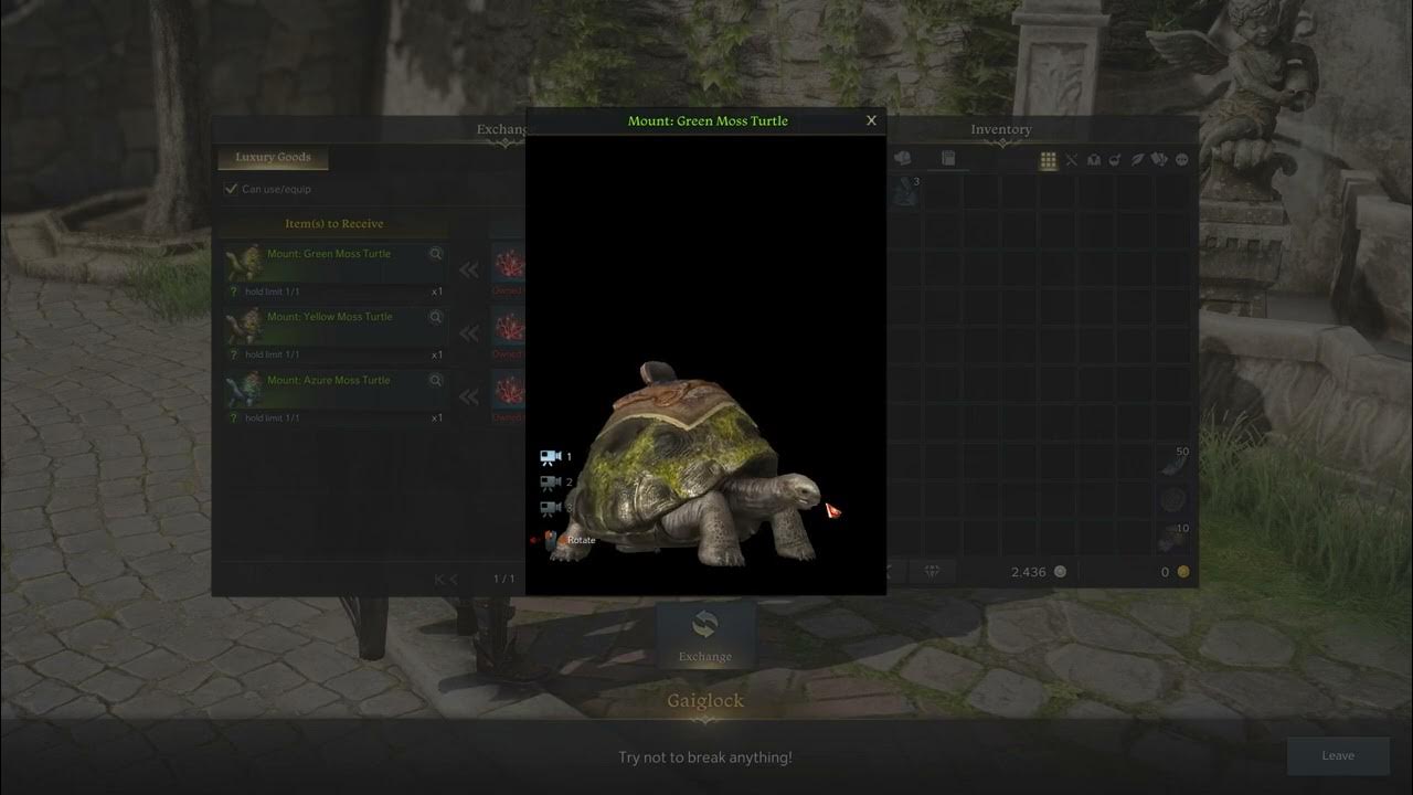 From where to buy Green / Azure / Yellow Moss Turtle Mount, Lost Ark