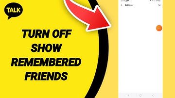 How To Turn Off Show Remembered Friends On Kakao Talk App