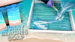 This Batch Was Stressful! | Sunny Beaches Soapmaking  | MO River Soap
