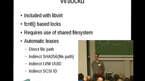 New Developments and Advanced Features in the Libvirt Management API