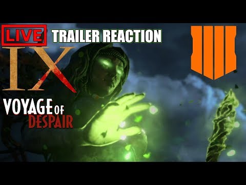 LIVE BLACK OPS 4 TRAILER REACTION & BREAKDOWN! 