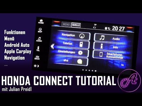 Honda Connect Funktionen (2019) │ Navigation │ Tutorial