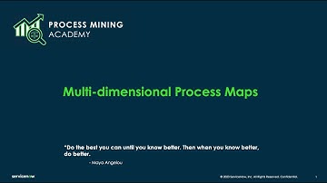 Process Mining Academy - Multi-dimensional Process Maps
