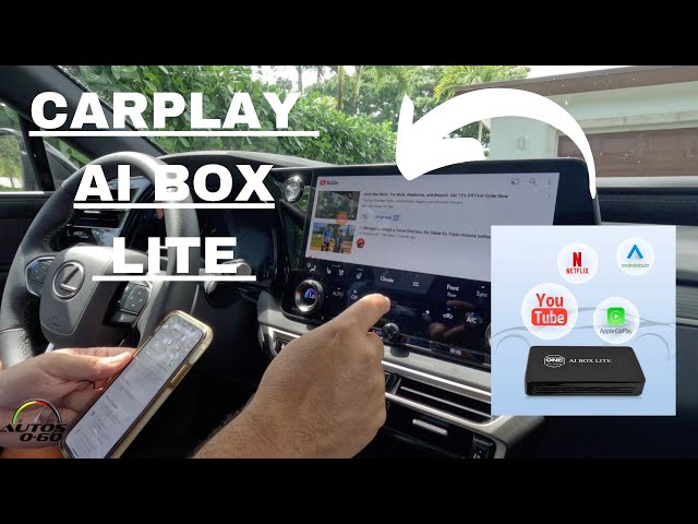 ✨Youtube/Netflix 動画視聴可能✨AI BOX CarPlay-