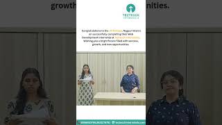 Nagpur interns on successfully completing their Web Development Internship at Teztecch Internshala