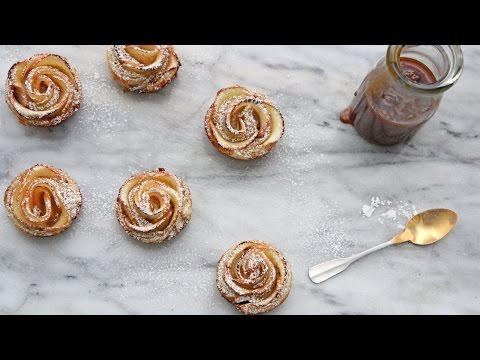 Video: Pufferød Roser Med æbler