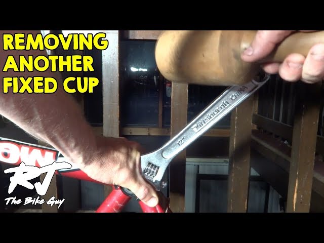 How To Remove A Stuck Bottom Bracket Fixed Cup - Another Method 