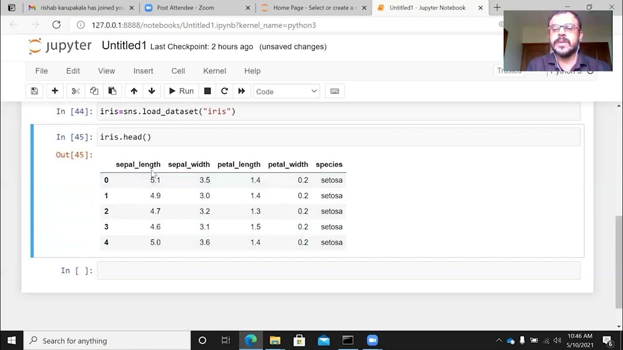 Basic statistics in python race reva university youtube