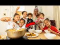 THE KIDS MAKE JAMAICAN SOUP FOR THE FIRST TIME!!!