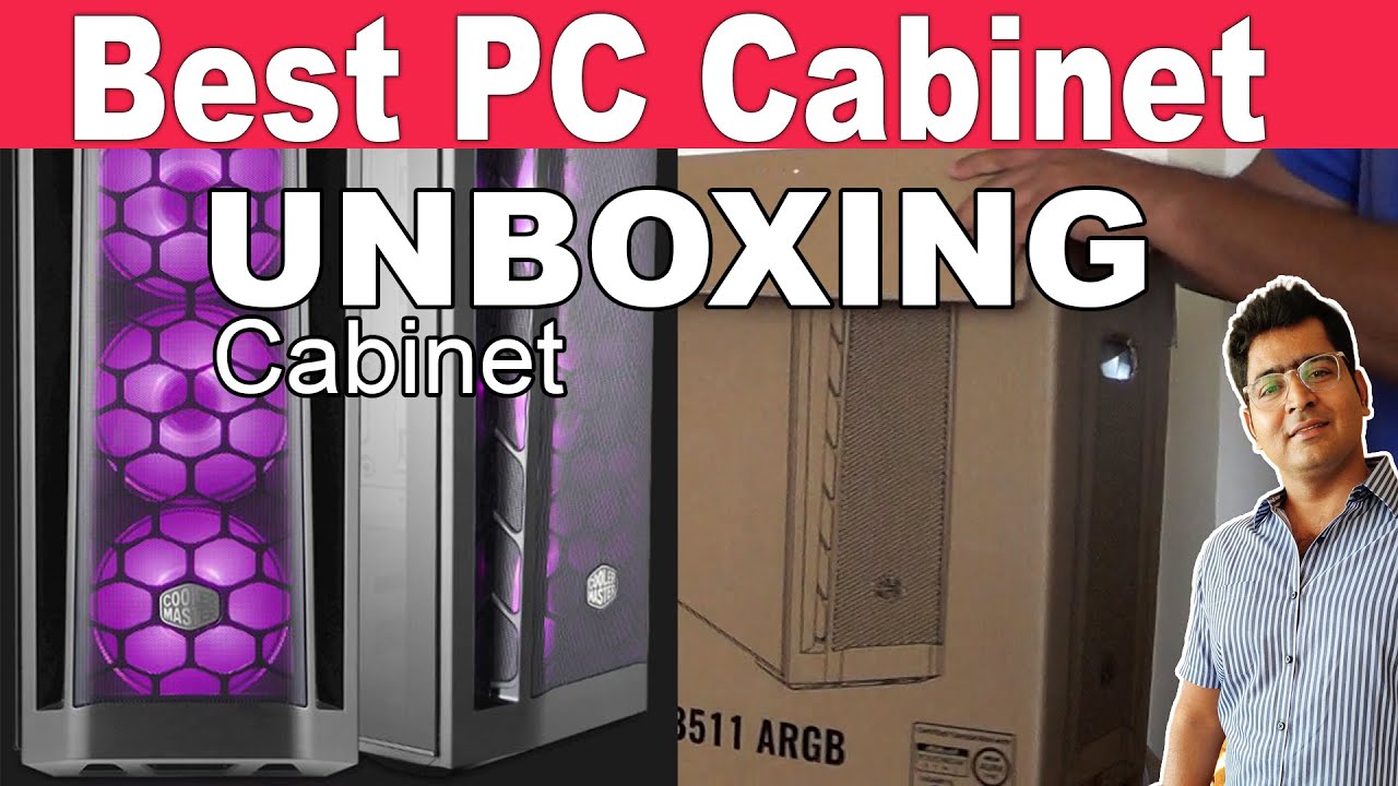 Best PC Cabinet for Content Creators I Cooler master cabinet MB511 RBG I for i7 / i9 configuration.