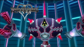Hostile Program Boss Fight [CRITICAL MODE] - Kingdom Hearts 2 Final Mix