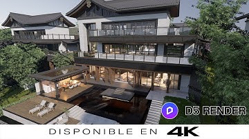 D5 Render | JeffLee - Chinese style courtyard [Scene Express Vol. 37]