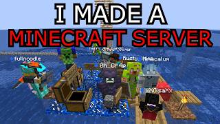 I Made A PUBLIC Modded Minecraft Server...