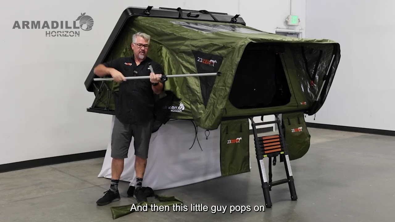 23Zero Armadillo Horizon 3 Hardshell Rooftop Tent (Left Only