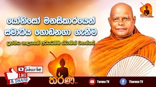 Yoniso Manasikaraya | යෝනිසෝ මනසිකාරය | Ven. Nauyane Ariyadhamma Maha Thero | Tharana TV