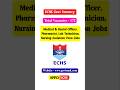 ECHS New Vacancy 2026 - Apply Now for 172 Clerk, Medical and Other Posts #echs #govtjob #shorts