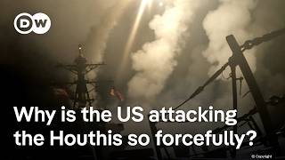 Houthi rebels claim retaliation for US airstrikes | DW News