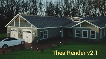 Thea Render v2.1 For SketchUp Pro 2019