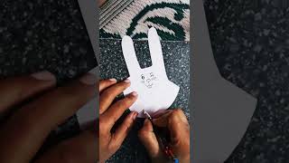 5MINUTES CRAFT\\Paper Handprint Bunnies | Easy Easter Craft Using Construction Paper