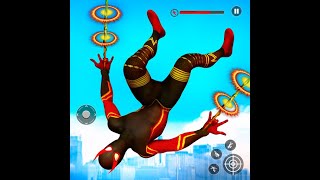 Black Spider Superhero Car Stunt Games - Mode-2 screenshot 5