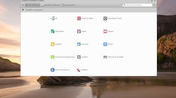 Get a Software Center in Chromixium os  .