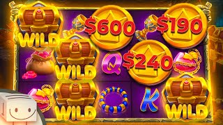 HUGE WIN ON NEW TREASURE WILD SLOT! (Bonus Buys)