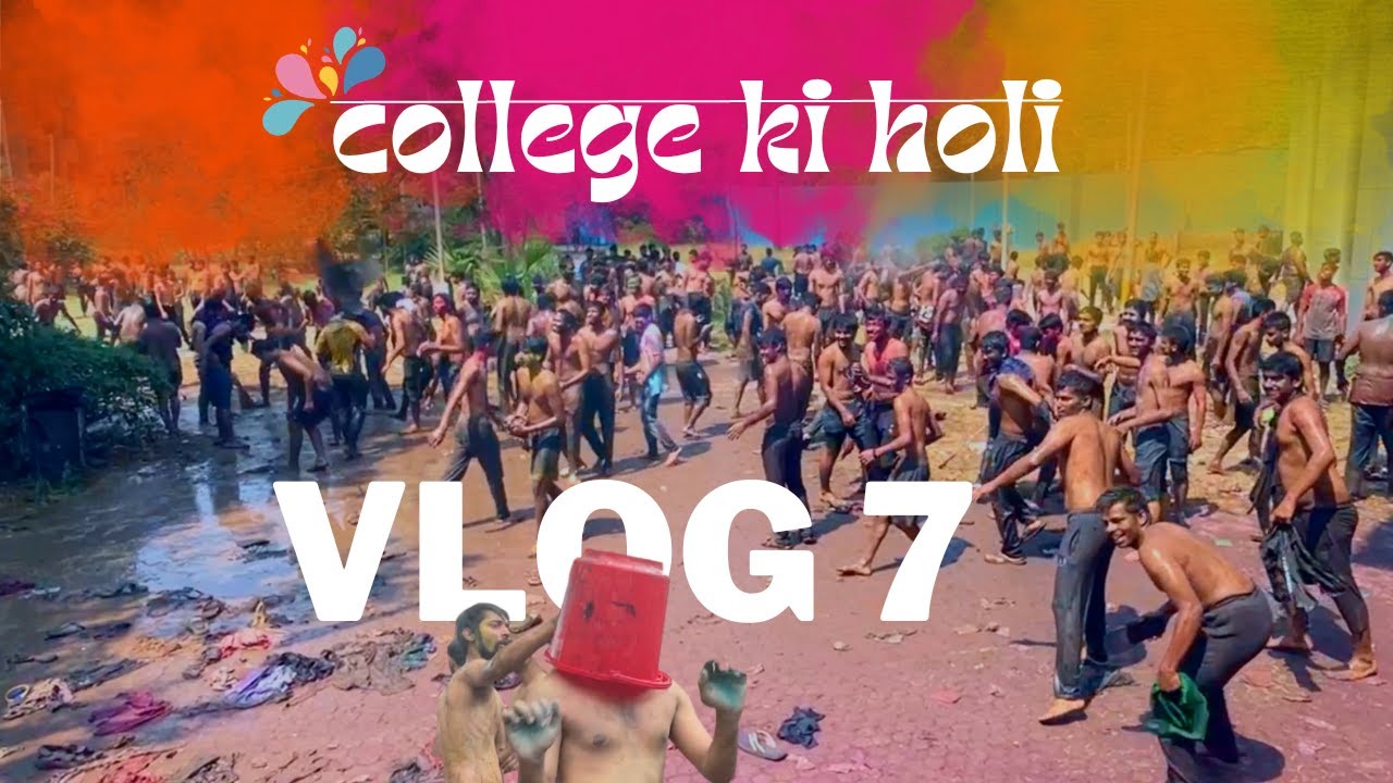 How My Holi at SVNIT Turned Into a Crazy Unforgettable Adventure!