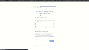 Import JSON API data to Google Sheets