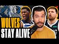 How Anthony Edwards & Timberwolves SURVIVED SWEEP vs. Luka Doncic & Mavericks | Hoops Tonight