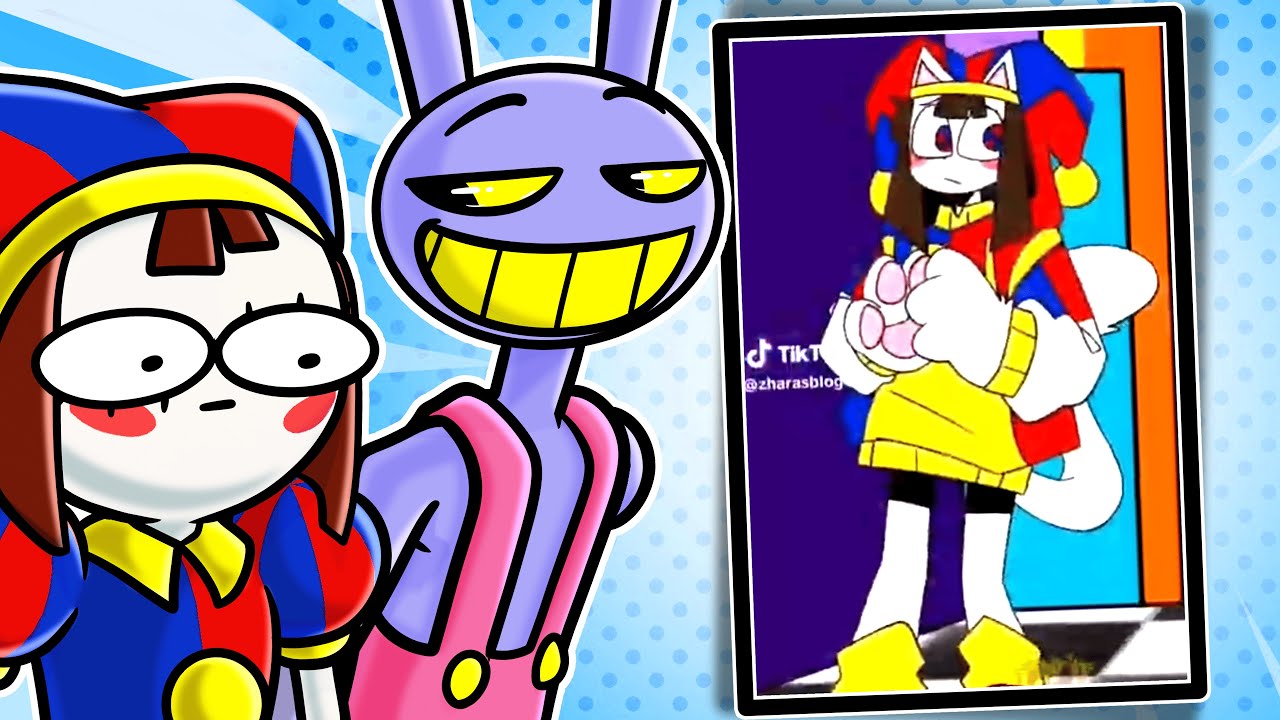 Jax e Pomni REAGIRAM a MEMES! | Circo Digital