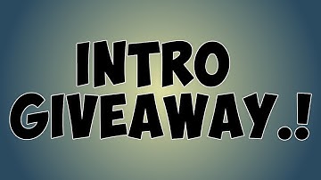 Read Description - The Intro Giveaway..