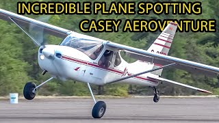 INSANE CLOSE UP Plane Spotting at an ABANDONED MILITARY BASE - Casey Aeroventure 2021