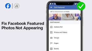 How To Fix Facebook Featured Photos Not Appearing (2024)