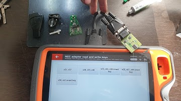 Renew Mercedes key FBS3 NEC chip SW.35 with XHORSE KEY TOOL PLUS.   Зануляване на ключ за Мерцедес