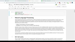Intro to Natural Language Processing - NLP